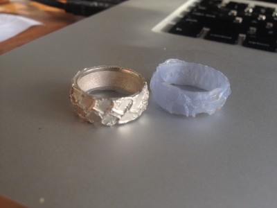 Moldlay/silver rings