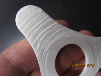 supports removed rough bottom layer