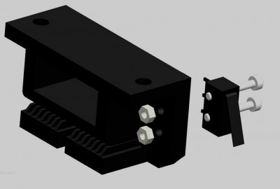 Step 14 : Y-axis end stop switch mounting